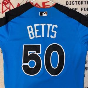 Mookie Betts 2017 All Star Jersey